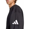 Vyriškas adidas Essentials Laisvo Kirpimo 3 Juostų Logotipo Sportinis Džemperis Juodas JF3542