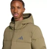 Vyriškas adidas Helionic Climawarm striukė su gobtuvu, alyvuogių JX0580