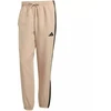 Vyriškas Adidas Sportwear Basic 3-Dryžių Austas Sportinis Kostiumas Smėlio Spalvos JX3149