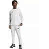 Vyriškas adidas Tiro 26 kelioninis džemperis baltas KD3323