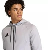 Vyriškas adidas Tiro 26 kelioninis džemperis su gobtuvu, pilkas KF6077
