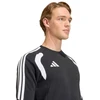 Vyriškas adidas Tiro 26 League Sweat Crew džemperis, juodas ir baltas KF3413