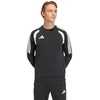 Vyriškas adidas Tiro 26 League Sweat Crew džemperis, juodas ir baltas KF3413