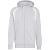 Vyriškas adidas Tiro 26 League Sweat su pilnu užtrauktuku pilkas džemperis KF3319
