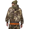 Vyriškas Air Jordan Brooklyn Realtree Fleece Džemperis su Gobtuvu, Vidutinio Alyvuogių Spalvos - HV1860-222
