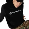 Vyriškas džemperis su gobtuvu Champion Hooded Top, juodas