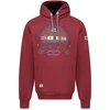 Vyriškas džemperis su gobtuvu Geographical Norway, bordo