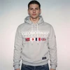 Vyriškas džemperis su gobtuvu Geographical Norway, pilkas