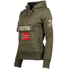 Vyriškas džemperis su gobtuvu Geographical Norway Gymclass, chaki