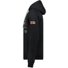 Vyriškas džemperis su gobtuvu Geographical Norway Gexpe DB 100, juodas