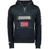 Vyriškas džemperis su gobtuvu Geographical Norway Gymclass, tamsiai mėlynas
