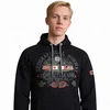 Vyriškas džemperis su gobtuvu Geographical Norway Gexpe DB 100, juodas