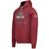 Vyriškas džemperis su gobtuvu Geographical Norway, bordo