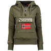 Vyriškas džemperis su gobtuvu Geographical Norway Gymclass, chaki