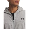 Vyriškas džemperis su gobtuvu ir užtrauktuku Under Armour Rival LW FZ, pilkas