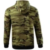 Vyriškas džemperis su gobtuvu Malfini Camo Zipper, žalias