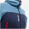 Vyriškas džemperis su gobtuvu MILLET Fusion Grid Hoodie, mėlynas