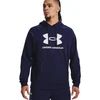 Vyriškas džemperis su gobtuvu Under Armour Rival Fleece Logo, tamsiai mėlynas