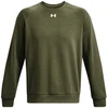 Vyriškas džemperis Under Armour Rival Fleece Crew, chaki spalvos