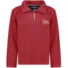 Vyriškas flisinis džemperis Geographical Norway Tequateur, bordo
