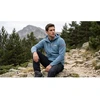 Vyriškas flisinis džemperis Geographical Norway Tugood, tamsiai žalsvai mėlynas