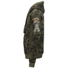 Vyriškas kamufliažinis džemperis su gobtuvu Geographical Norway, chaki
