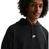 Vyriškas Nike Sportswear Club džemperis su gobtuvu, juodas IF0745 010