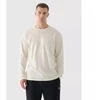 Vyriškas oversize longsleeve su spauda 4F 4FRAW24TLONM507-83S