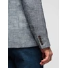 Vyriškas pilkas lininis švarkas regular fit