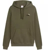 Vyriškas Puma ESS 2 spalvų mažas 1 numerio logotipas džemperis su gobtuvu (hoodie) alyvuogių spalvos 684719 81