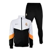 Vyriškas Real Madrid sportinis kostiumas, juodas ir baltas