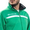 Vyriškas sportinis kostiumas Givova One, žalias ir juodas
