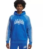 Vyriškas Under Armour Rival Fleece spalvotas džemperis su gobtuvu mėlynas 6003958 402