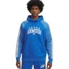 Vyriškas Under Armour Rival Fleece spalvotas džemperis su gobtuvu mėlynas 6003958 402