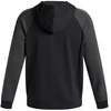 Vyriškas Under Armour Rival Fleece spalvotas džemperis su gobtuvu juodas 6003958 001