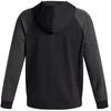 Vyriškas Under Armour Rival Fleece spalvotas džemperis su gobtuvu juodas 6003958 001