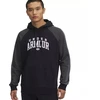 Vyriškas Under Armour Rival Fleece spalvotas džemperis su gobtuvu juodas 6003958 001