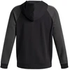 Vyriškas Under Armour Rival Fleece spalvotas džemperis su gobtuvu juodas 6003958 001