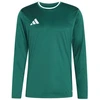 Vyriški adidas Entrada 26 marškinėliai ilgomis rankovėmis žali KF5846