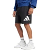 Vyriški adidas Essentials Big Logo Single Jersey šortai, juodi IS6909