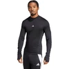 Vyriški adidas Techfit Cold.Rdy juodi ilgarankoviai marškinėliai JL5623