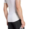 Vyriški adidas Techfit marškinėliai trumpomis rankovėmis balti JP4675