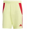 Vyriški adidas Tiro 24 šortai geltoni ir raudoni JI6090