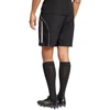Vyriški adidas Tiro 25 varžybų šortai, juodi JG1062