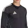 Vyriški adidas Tiro 26 Competition vartininko marškinėliai ilgomis rankovėmis, juodi, KB5254
