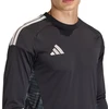 Vyriški adidas Tiro 26 Competition vartininko marškinėliai ilgomis rankovėmis, juodi, KB5254