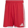 Vyriški adidas Tiro 26 varžybiniai šortai, raudoni ir balti, KA6179