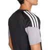 Vyriški adidas Tiro 26 varžybų treniruočių marškinėliai, juodi, pilki ir balti JX4254