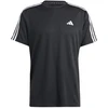 Vyriški adidas Train Essentials 3-Juostelių treniruočių marškinėliai Juodi IB8150