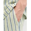 Vyriški dryžuoti „Jack&Jones“ šortai JPSTJAIDEN COBA STRIPE JOG SHORTS REG SN 12274413 TEA/STRIPES